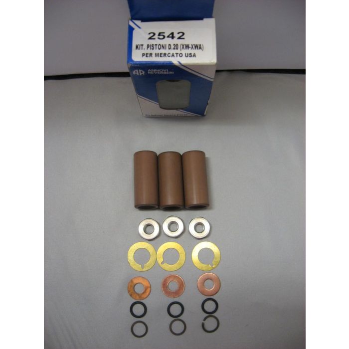AR2542 Ceramic Piston Kit (20mm, 3-Pack)