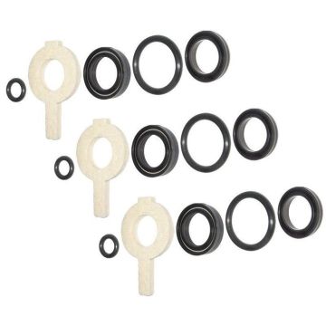 Replaces Cat Pump Seal Kit 30488 18mm, fits 53 58 58G1 530 540, Made in Italy