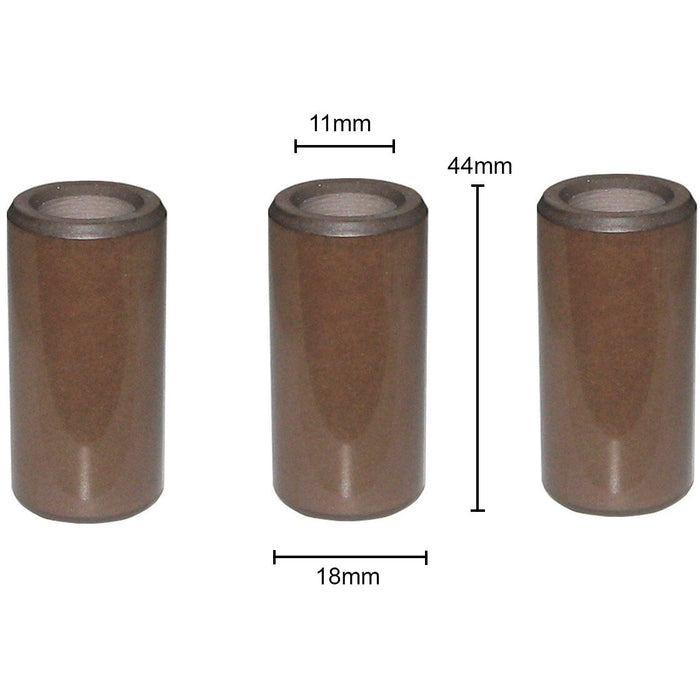 3-pack FITS Comet Pump CERAMIC PISTON 18mm  fits 0202.0022.00  (202002200)