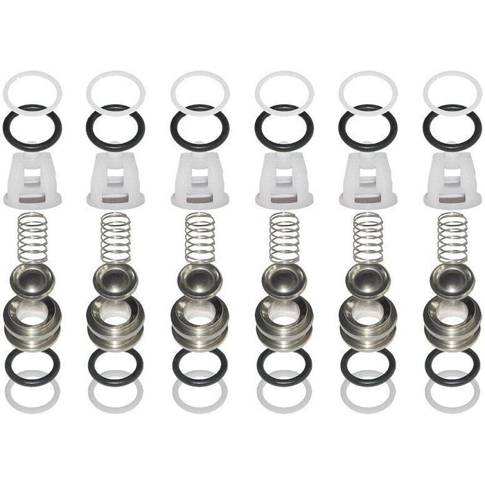 FITS Comet 5025.0021.00 6 Valves Replace VALVE KIT fits TW Pumps, Made in Italy