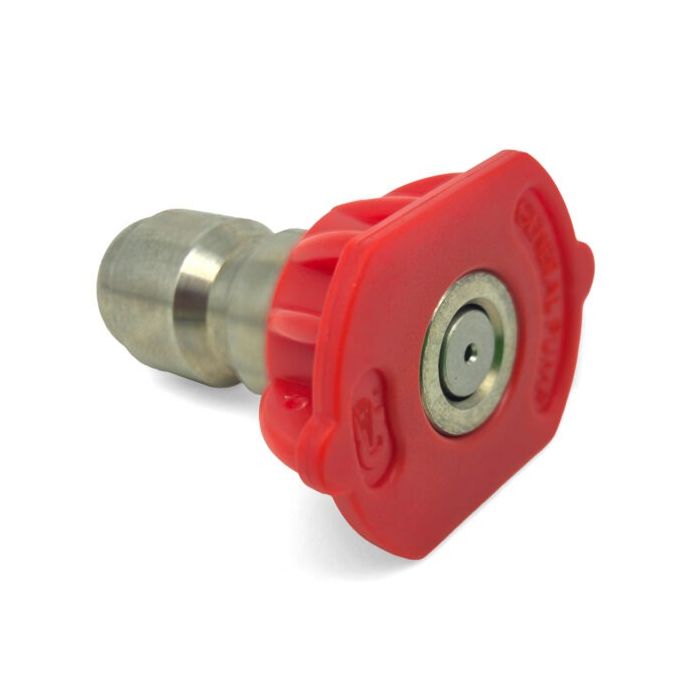 1/4" Quick Connect Nozzle - 0° (Red)