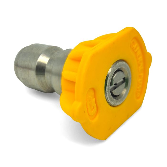 1/4" Quick Connect Nozzle - 15° (Yellow)