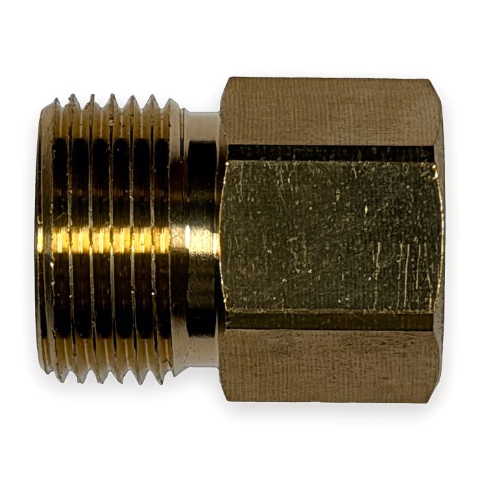 M22 Male Plug - 3/8" FPT, Brass (4000 PSI)