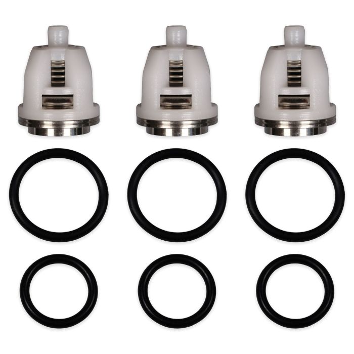 CAT 34260 replacement valve kit - 3 valves with 6 O-rings