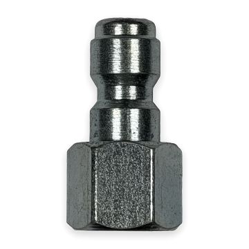 Quick Coupler Plug - 1/4" FPT, Hardened Steel (5000 PSI)