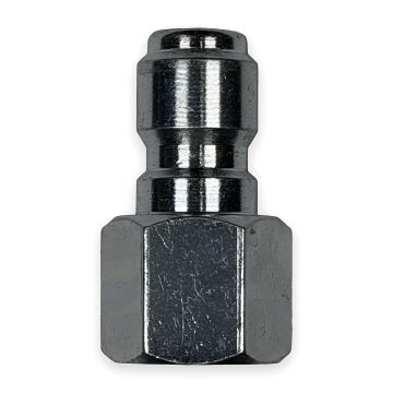 Quick Coupler Plug - 3/8" FPT, Hardened Steel (5000 PSI)