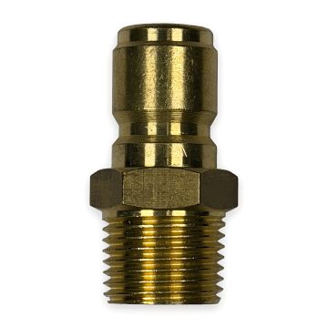 Hardened Steel Plug - 1/2" MPT