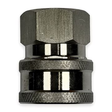 Quick Coupler Socket - 3/8" FPT, Stainless Steel (5000 PSI)