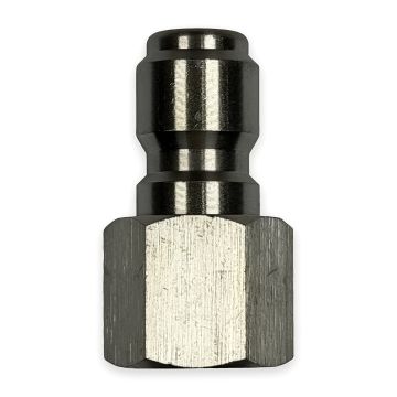 Quick Coupler Plug - 3/8" FPT, Stainless Steel (5000 PSI)