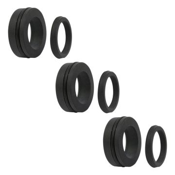 Replaces General Pump Kit 204 Replacement SEAL KIT 18mm, Made in Italy