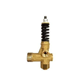 Annovi Reverberi VRT3-310A Unloader, Black Spring, 4500 PSI, 10.5 GPM, No Adjustment Knob, Brass