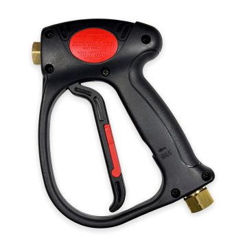 AR MV925 easy-pull trigger gun, 8 GPM 4500 PSI 320F - label side