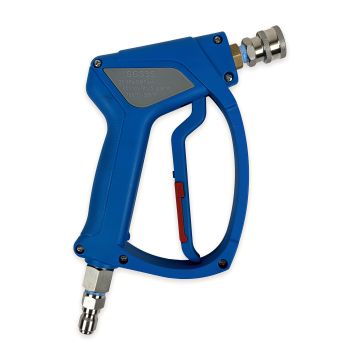 HPP 5000 PSI Spray Gun — 3/8" Swivel 304 SS Inlet, 1/4"F Outlet