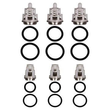 General Pump Kit 269 replacement 6-valve kit - full contents, 6 valves and 12 O-rings