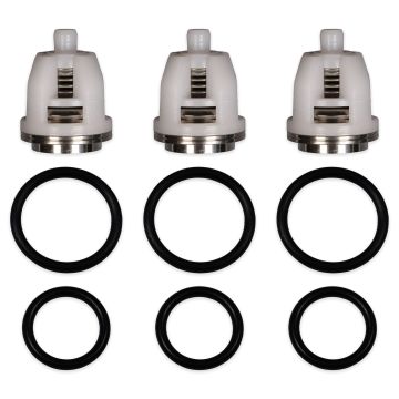 CAT 33062 (C14) replacement valve kit - 3 valves with 6 O-rings